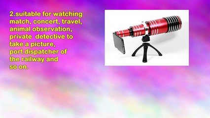 Goliton Latest 80x mobile phone Telescope Lens Review