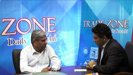 A.K Memon hosting forum Muhammad Irfan Asli Pari - President  (Jamiyat Punjabi Saudagran-e-Delhi JPSD) discussing at Tra