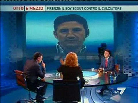 La7 - Otto e Mezzo - Lilli Gruber - Galli vs. Renzi Split 04