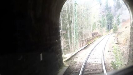 Führerstandsmitfahrt bei der Höllentalbahn