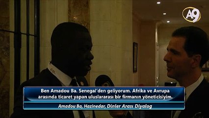 Amadou Ba, Hazinedar, Dinler Arası Diyalog