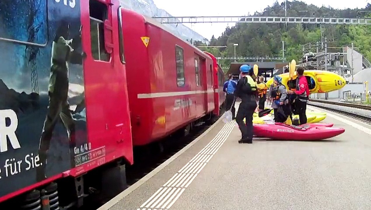 La 615 du RhB à Reichenau