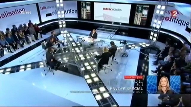 Mots Croisés : Interventions de Marine Le Pen et Jacques Sapir (Compil. 3)