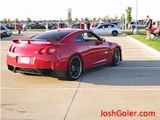 Custom Red Nissan GT-R by JoTech Racing - Acceleration, Engine Sound, Rev, Flyby, R35