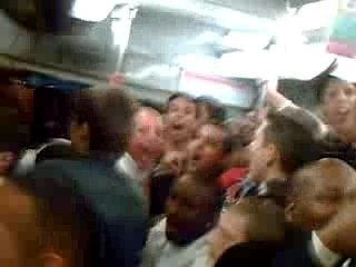 psg le mans supporter ambiance metro