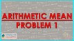 $ CBSE Class VII Maths,  ICSE Class VII Maths -   Arithmetic mean - Problem 1