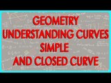 31. Geometry - Understanding Curves - Simple and Closed Curve