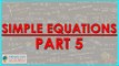 $ CBSE Class VII Maths,  ICSE Class VII Maths -   Simple equation Part 5