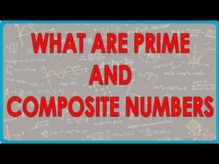D - Maths Help : Class VI - What are Prime and composite numbers