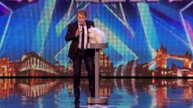 Marc Métral and his talking dog Wendy - Britain's Got Talent 2015