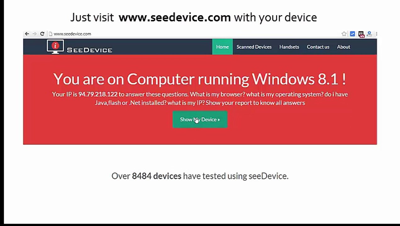 My Device Specifications - seedevice.com