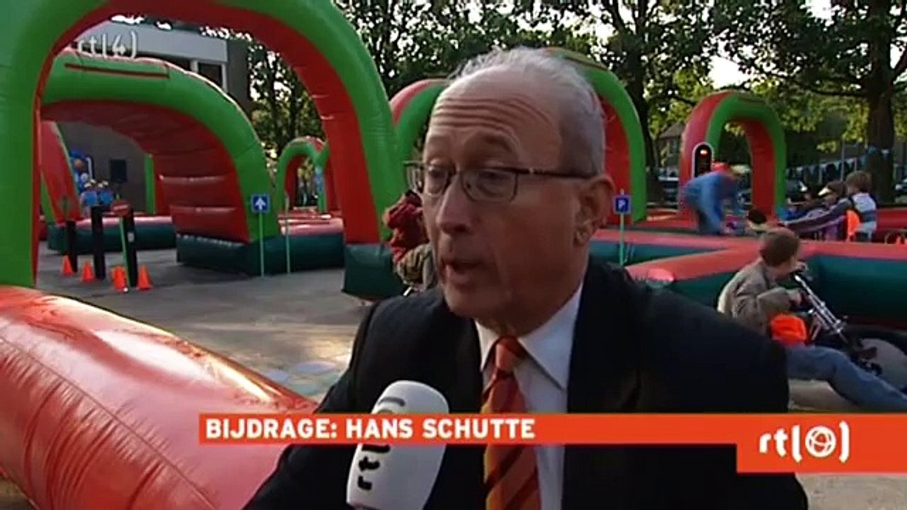 Joop Goos betrapt op te hard rijden.