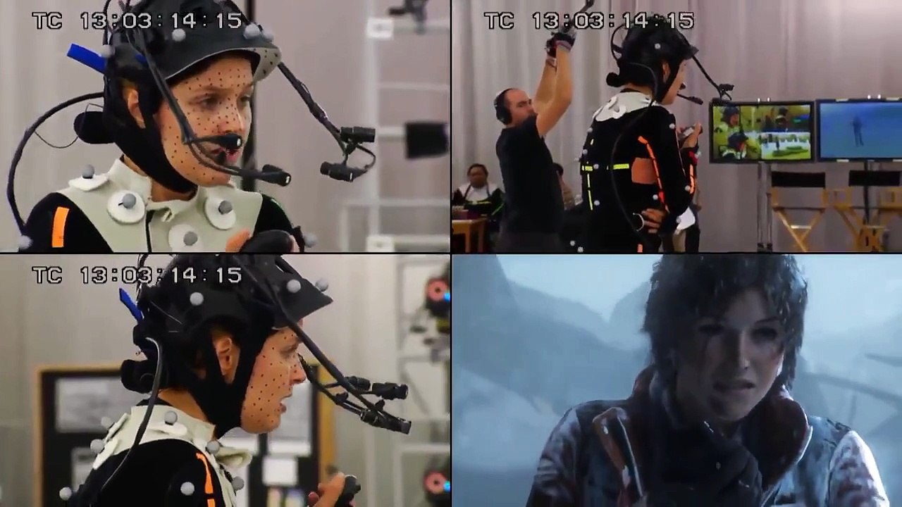 Rise Of The Tomb Raider : Capture de mouvement