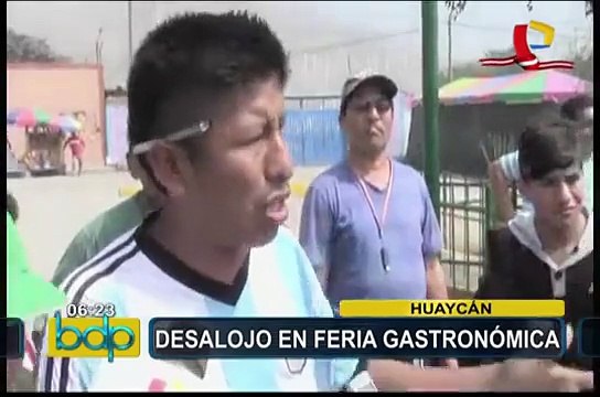 Huaycán: desalojo en feria terminó en batalla campal entre serenos y comerciantes