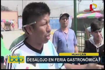 Huaycán: desalojo en feria terminó en batalla campal entre serenos y comerciantes