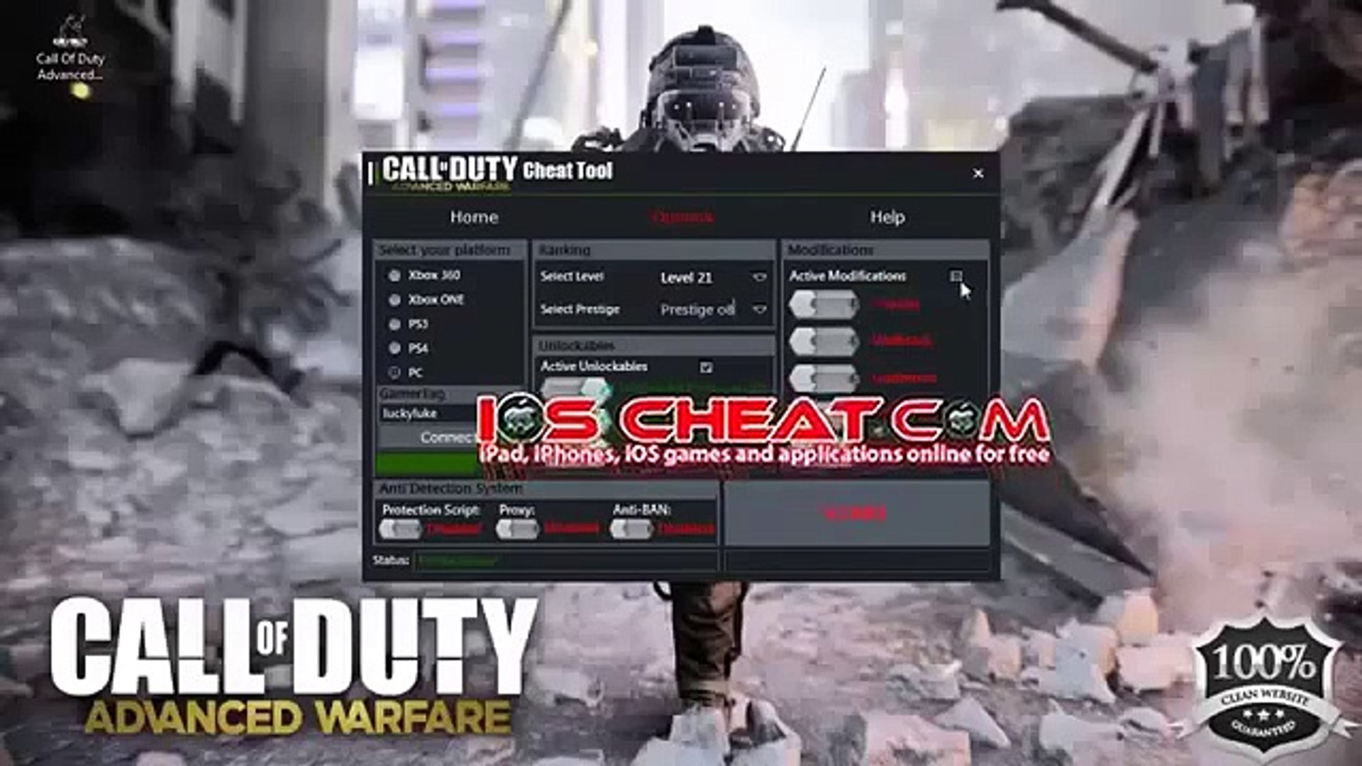 Call Of Duty Advanced Warfare Hack Tool March 2015 Aimbot Cod Prestige Hack - 