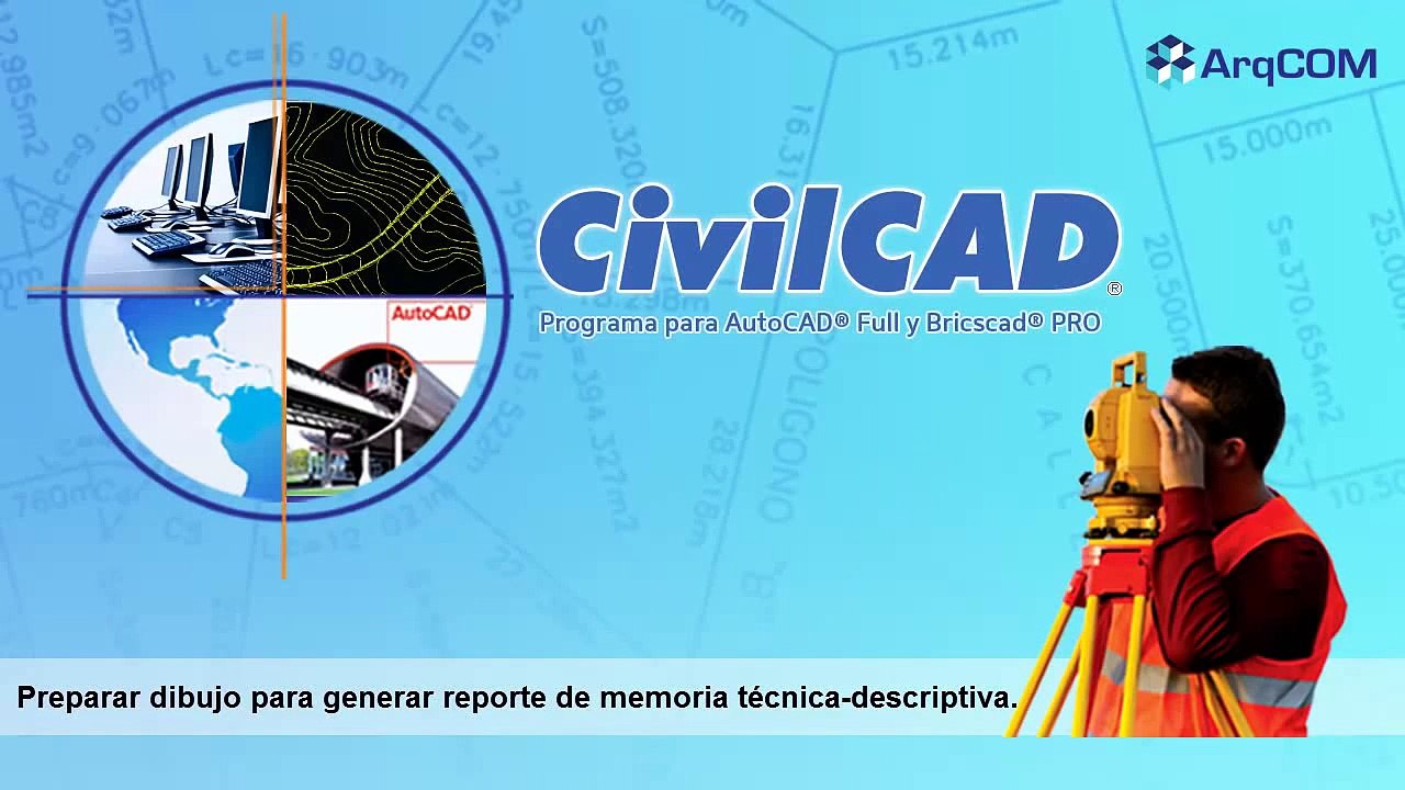 Generar un Reporte de Lotificación con CivilCAD en AutoCAD 2012