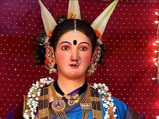 Gauri Ganpatiche Sanala... - Gauri Ganpati Devotional Song in Marathi