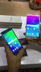 Trên tay samsung galaxy A5 nhôm nguyên khối