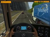euro truck simulator MB actros 220km/h