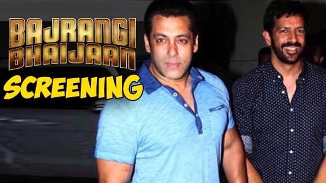 Bajrangi Bhaijaan Movie Screening | Salman Khan, Jacqueline Fernandez, Sonakshi Sinha