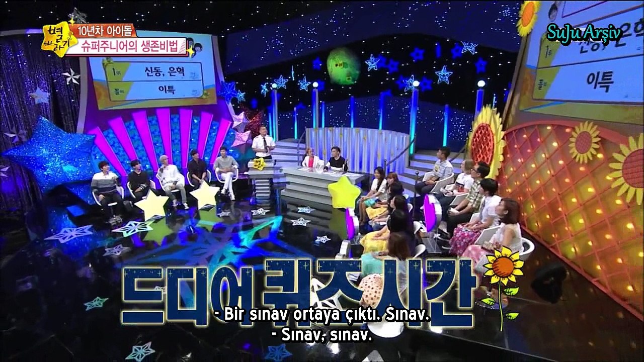 140918 Super Junior - Star Gazing 2. Kısım (Türkçe Altyazılı)