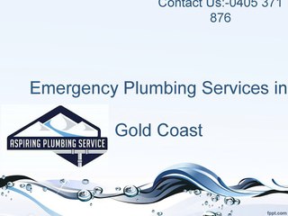 Emergency Plumbing Services in Gold Coast