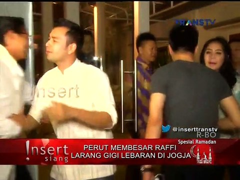 [150707]Insert Siang - Perut membesar Raffi larang Nagita lebaran di Jogja