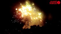 Rennes : l'intégrale du feu d'artifice du 14-Juillet (lundi 13 juillet 2015) à la Bellangerais