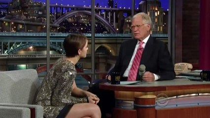 Emma Watson on Late Show with David Letterman 2011