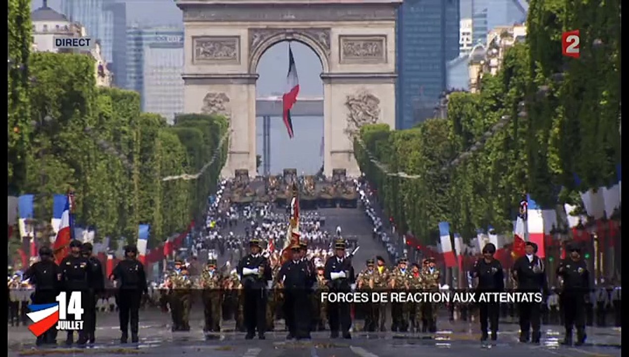Défilé du 14 juillet : le GIGN, le Raid et la BRI ont été mis à l'honneur