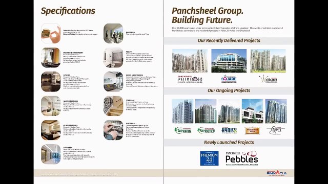 Wonder project 'Panchsheel Pinnacle' at Noida Extension.