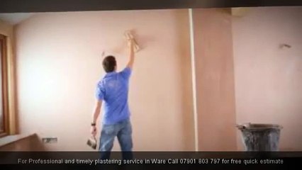 Plasterers in Ware - Plastering Hertford, Hertfordshire
