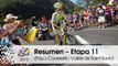 Resumen - Etapa 11 (Pau > Cauterets - Vallée de Saint-Savin) - Tour de France 2015