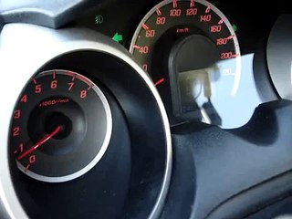 Honda Fit - Jazz top speed  0- 190 km/h 5700 rpm.-
