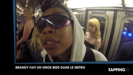 Brandy chante incognito dans le métro et personne ne la reconnaît !