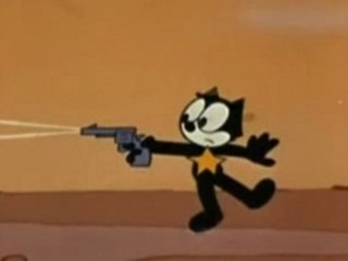 Felix The Cat - Sheriff felix vs the gas