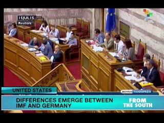 From the South - Greek Bailout Vote Goes to Parliament