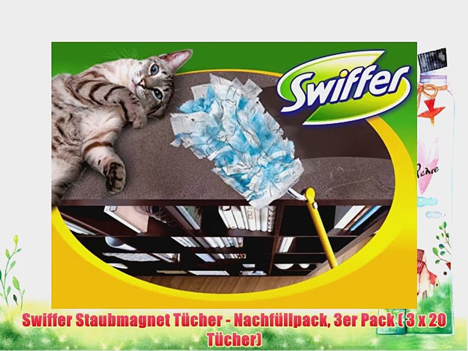 Swiffer Staubmagnet T?cher - Nachf?llpack 3er Pack ( 3 x 20 T?cher)