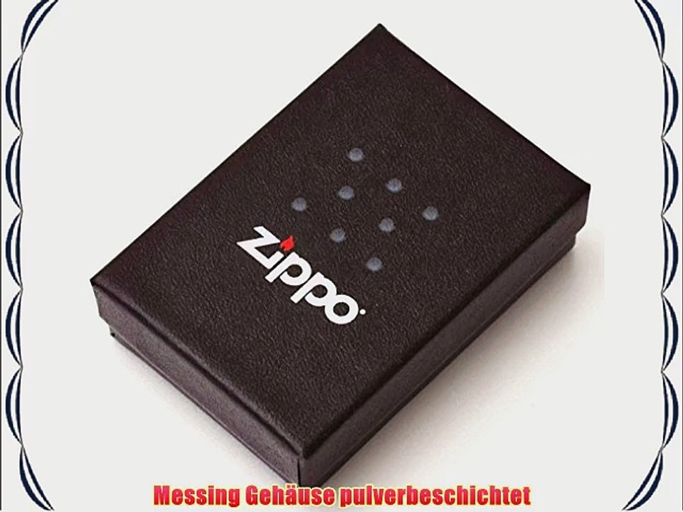 Zippo 1029218 Feuerzeug Black Matte Lighter