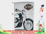 Zippo 2.003.100 Feuerzeuge Harley-Davidson Super Glide - Collection 2013 - chrom geb?rstet