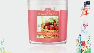 Duftkerze Colonial Candle Fresh Strawberry Rhubarb 226g