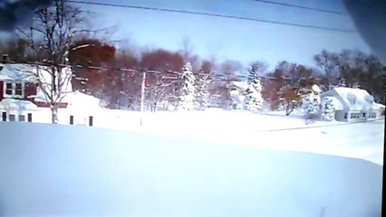 Incredible 48HRs Buffalo N.Y. Snowstorm time-lapse of 6 feet of Snow in November