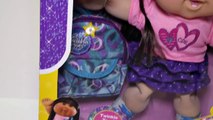 Cabbage Patch Kids Light-Up Backpack & Shoes Twinkle Toes Skechers Toy Adoption Doll 2015