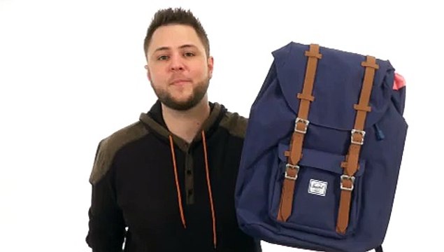 Herschel Supply Co. Little America Mid-Volume Scattered Charcoal - Shoppersfeed.com Free Shipping BOTH Ways