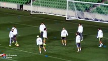 Cristiano Ronaldo provoke Pepe then this foults him in training
