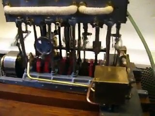 LIVE STEAM STUART TURNER TRIPLE EXPANSION MARINE ENGINE