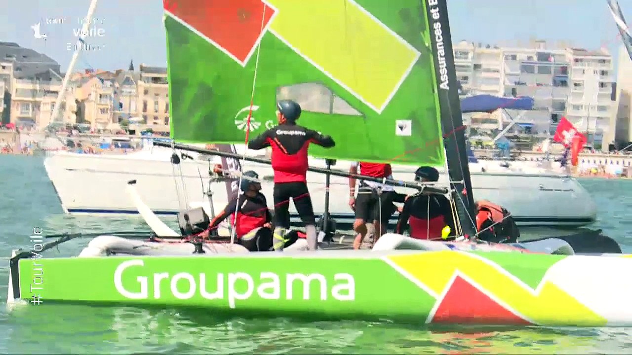 LIVE -LES SABLES D'OLONNES PARCOURS CÔTIER Tour de France à la Voile 2015 (REPLAY)