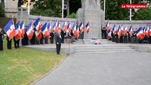 Saint-Brieuc. Défilé du 14-Juillet et dépôt de gerbe