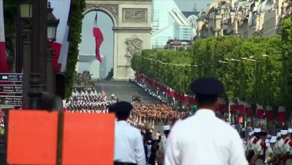 Hommage à la lutte contre le terrorisme lors du défilé du 14 juillet